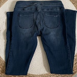 Hollister suede lace up legging jeans 3 waist 26